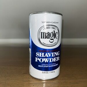 Softsheen-Carson Magic Regular Strength Shaving Powder, 5 oz Blue